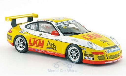 Diecast model cars Porsche 911 GT3 CUP No.55 Asian Carrera Macau 2007 O Young 1/43 Minichamps