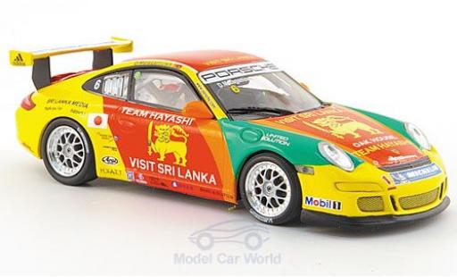 Diecast model cars Porsche 911 GT3 CUP No.6 Asian Carrera Macau 2007 1/43 Minichamps