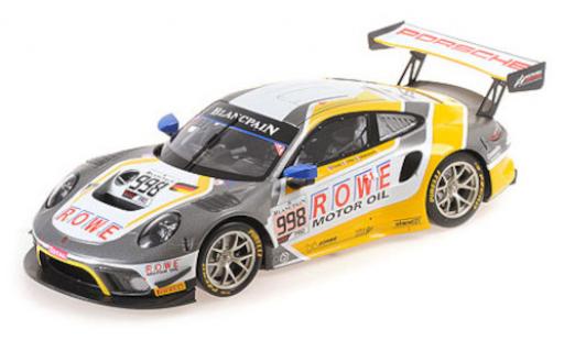 Diecast model cars Porsche 911 GT3 R (991.2) No.998 ROWE Racing 24h Spa 2019 F.Makowiecki/P.Pilet/N.Tandy 1/18 Minichamps