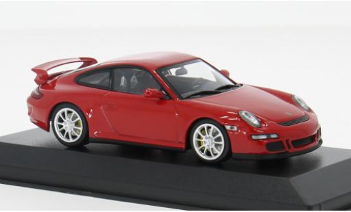 Diecast model cars Porsche 911 GT3 red 2006 1/43 Minichamps