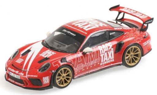 Diecast model cars Porsche 911 GT3 R RS (991.2) GetSpeed Performance Race Taxi N&Atilde;&frac14;rburgring 2019 1/43 Minichamps