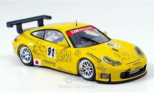 Diecast model cars Porsche 911 GT3 RS No.91 Essais du Mans 2006 Yamagishi/de Fournoux/Konopka 1/43 Minichamps