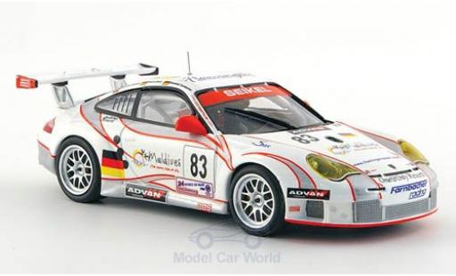Diecast model cars Porsche 911 GT3 RSR No.83 Seikel Motorsport 24h Le Mans 2006 L.E.Nielsen/P.Ehret/D.Farnbacher 1/43 Minichamps