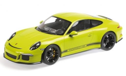 Diecast model cars Porsche 911 R green 2016 1/12 Minichamps