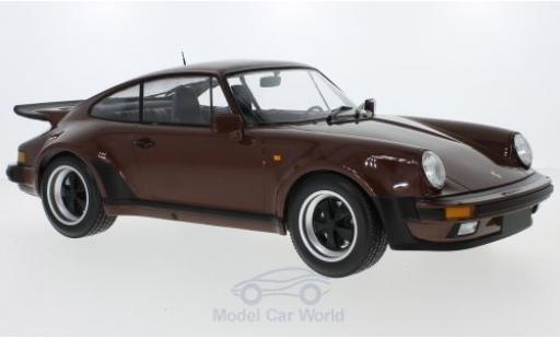 Diecast model cars Porsche 911 Turbo brown 1977 1/12 Minichamps