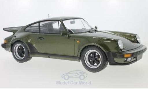 Diecast model cars Porsche 911 Turbo olive 1977 1/12 Minichamps