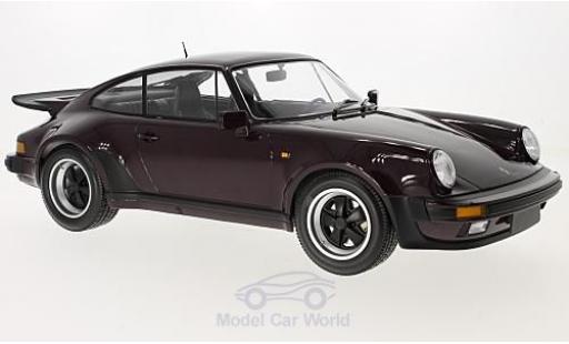 Diecast model cars Porsche 911 Turbo purple 1977 1/12 Minichamps
