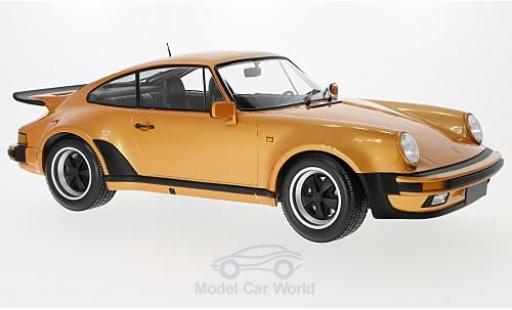 Diecast model cars Porsche 911 Turbo metallic orange 1977 1/12 Minichamps