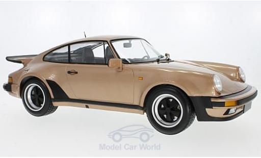 Diecast model cars Porsche 911 Turbo metallic pink 1977 1/12 Minichamps