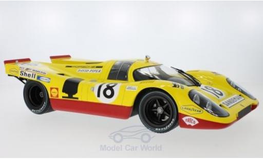 Diecast model cars Porsche 917 1970 K No.18 AAW Racing Team With David Piper 24h Le Mans D.Piper/G.van Lennep 1/12 Minichamps