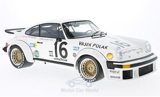 Diecast model cars Porsche 934 1976 No.16 Vasek Polak Racing Trans-Am G.Follmer 1/12 Minichamps