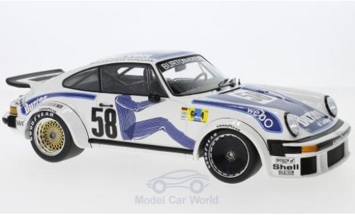 Diecast model cars Porsche 934 1977 No.58 Kremer Racing 24h Le Mans B.Wollek/Steve/P.Gurdjian 1/18 Minichamps