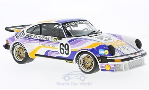 Diecast model cars Porsche 934 1976 No.69 Schiller Racing Team 24h Le Mans C.Haldi/F.Vetsch 1/18 Minichamps