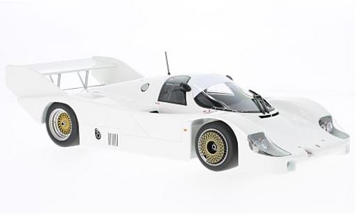 Diecast model cars Porsche 956 1982 K white Plain Body Version 1/18 Minichamps
