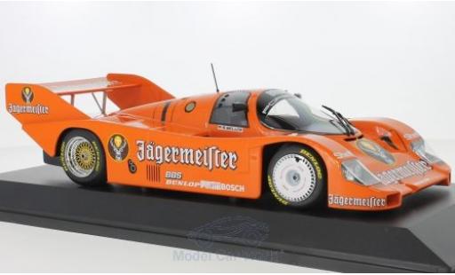 Diecast model cars Porsche 956 1984 K No.1 Brun J&Atilde;&curren;germeister 200 Meilen Norisring S.Bellof 1/18 Minichamps