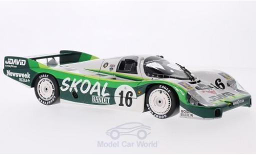 Diecast model cars Porsche 956 1983 L No.16 John Fitzpatrick Racing Skoal Bandit 24h Le Mans G.Edwards/R.Keegan/J.Fitzpatrick 1/18 Minichamps