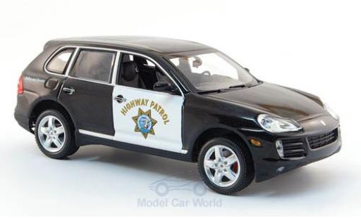Diecast model cars Porsche Cayenne S Highway Patrol 2007 Police 1/43 Minichamps