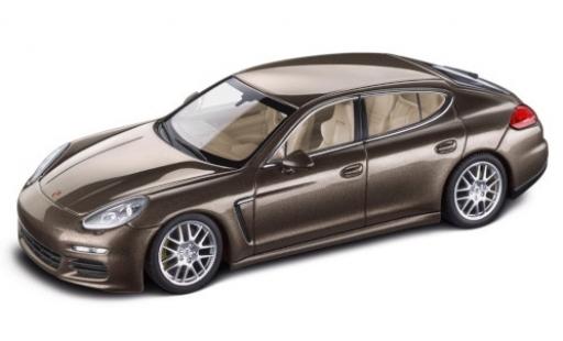 Diecast model cars Porsche Panamera S metallic brown 2014 1/43 Minichamps