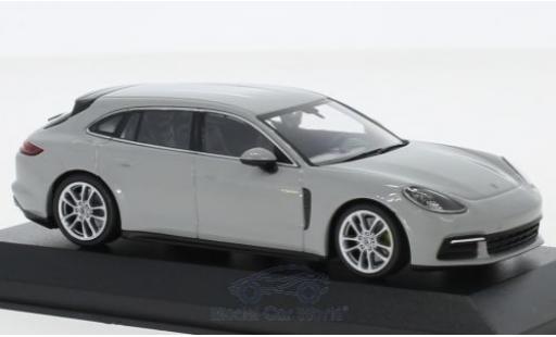 Diecast model cars Porsche Panamera e-hybrid Sport Turismo 4E-Hybrid grey 2017 1/43 Minichamps