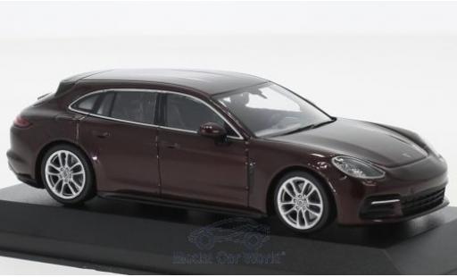 Diecast model cars Porsche Panamera Sport Turismo 4S metallic red 2017 1/43 Minichamps