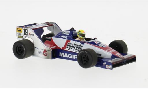 Diecast model cars Toleman HART TG183B No.19 formula 1 GP Brasilien 1984 1/43 Minichamps