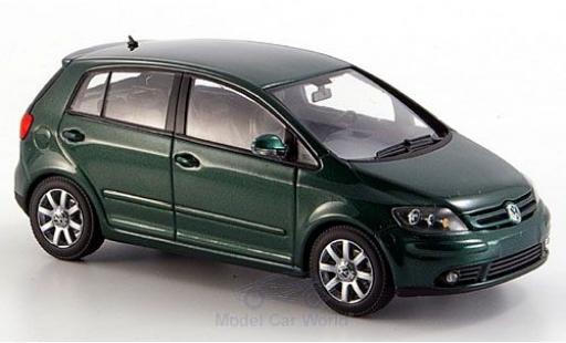Diecast model cars Volkswagen Golf Plus Base Plus metallic green 2004 1/43 Minichamps