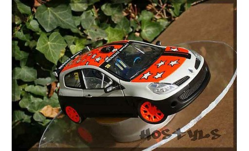 Renault Clio 3 RS 1/18 Solido cup rallye diecast model cars