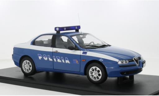 Diecast model cars Alfa Romeo 156 polizia 1997 Stradale 1/18 Mitica