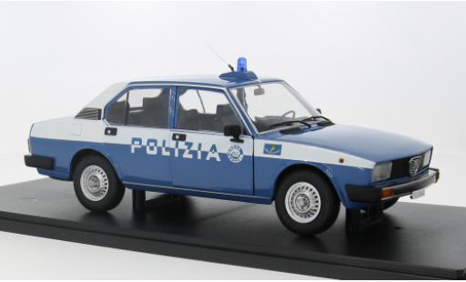 Diecast model cars Alfa Romeo 2000 berlina 1978 Polizia 1/18 Mitica