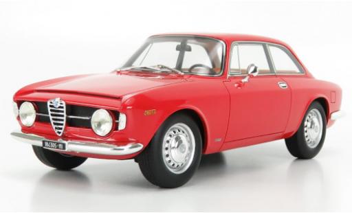 Diecast model cars Alfa Romeo Giulia gt junior 1300 red 1966 1/18 Mitica