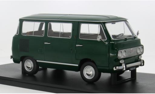 Diecast model cars Fiat 850 Familiare Serie 2 green 1970 1/18 Mitica