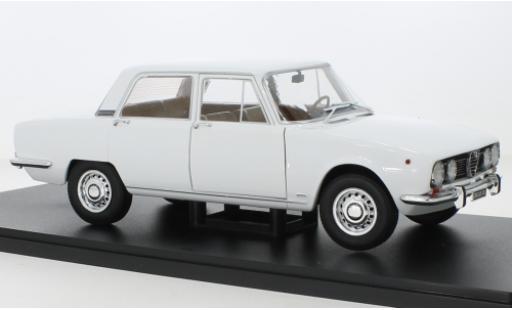 Diecast model cars Alfa Romeo 1750 berlina white 1969 1/18 Mitica