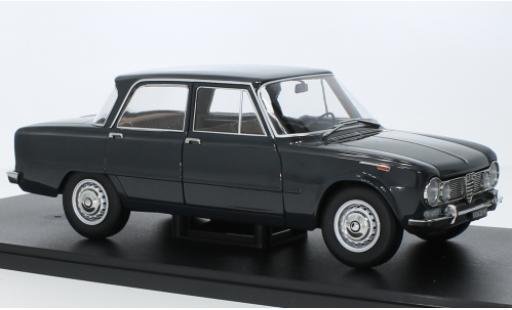 Diecast model cars Alfa Romeo Giulia Ti 1.6 grey 1962 1/18 Mitica