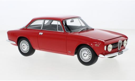 Diecast model cars Alfa Romeo Giulia sprint gt 1600 Veloce red 1965 1/18 Mitica