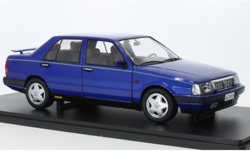 Diecast model cars Lancia Thema 8.32 Ferrari 1S metallise blue 1986 1/18 Mitica
