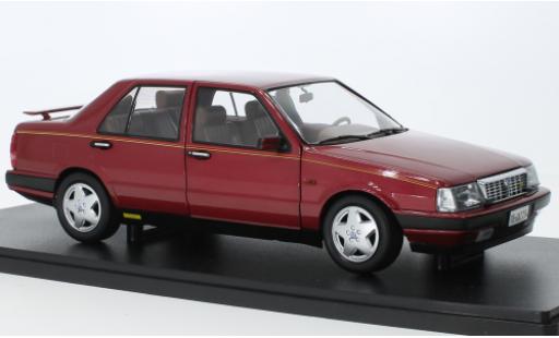 Diecast model cars Lancia Thema 8.32 Ferrari 1S metallise red 1986 1/18 Mitica