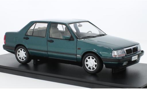 Diecast model cars Lancia Thema Turbo 16V LX 2S metallise turquoise 1991 1/18 Mitica