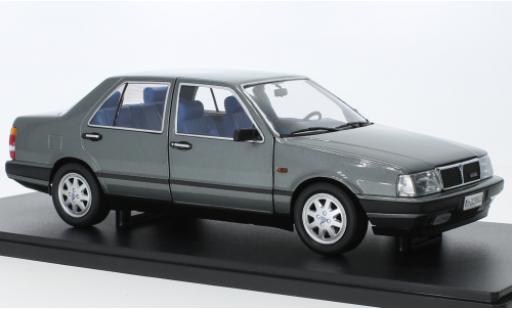 Diecast model cars Lancia Thema Turbo i.e. 1S metallise grey 1984 1/18 Mitica