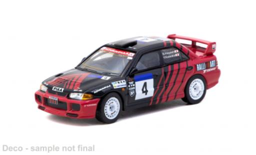 Diecast model cars Mitsubishi Lancer Evolution III EVO Rally China 1998 #4 Y.Kataoka 1/64 Tarmac Works