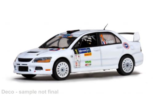 Diecast model cars Mitsubishi Lancer Evolution IX Evo Rally Mexico 2009 #1 D.Auriol/D.Giraudet 1/43 Vitesse