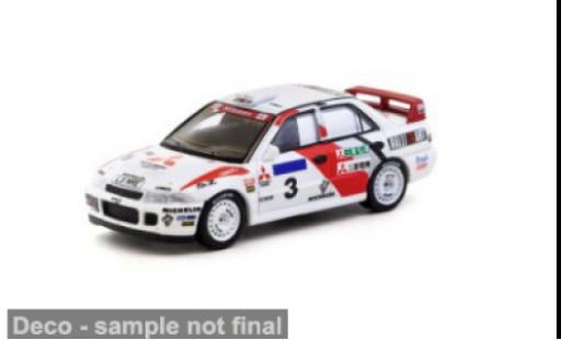 Diecast model cars Mitsubishi Lancer Evolution II Rally Hong Kong-Peking 1994 #3 K.Eriksson/S.Parmander 1/64 Tarmac Works