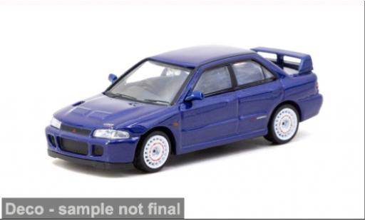 Diecast model cars Mitsubishi Lancer Evolution II GSR blue 1994 1/64 Tarmac Works