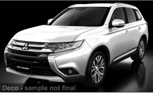 Diecast model cars Mitsubishi Outlander Base white 2018 1/43 Vitesse