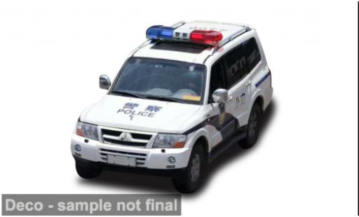 Diecast model cars Mitsubishi Pajero V73 China Police 1/18 Sun Star