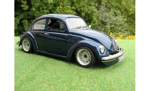 Volkswagen Kafer Base 1/18 Solido coxinelle blue foncee diecast model cars