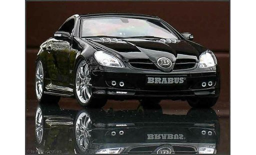 Mercedes Classe SLK Base 1/18 Maisto black brabus diecast model cars