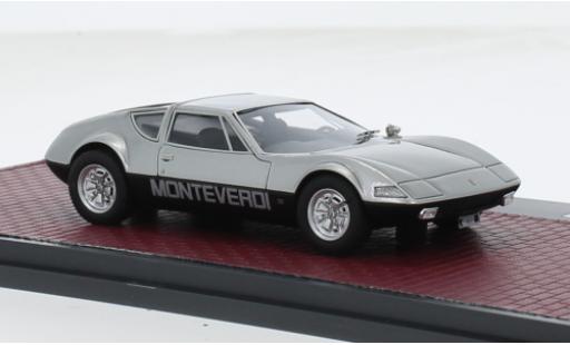 Diecast model cars Monteverdi Hai GTS silver 1/43 Matrix