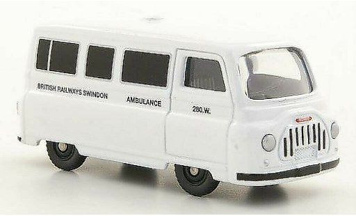 Morris J2 Van 1/76 Corgi British Rail Swindon - Ambulance diecast model cars