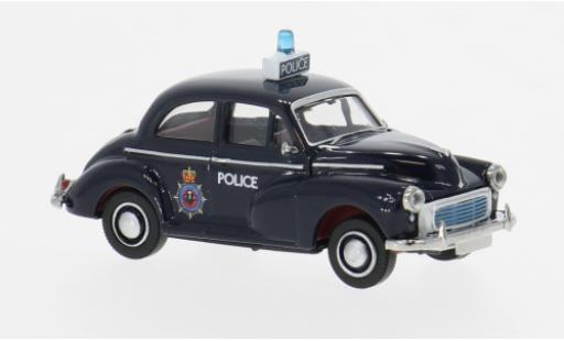 Diecast model cars Morris Minor Base 1000 1956 Police Wales 1/87 Brekina