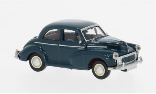 Diecast model cars Morris Minor Base 1000 blue 1956 1/87 Brekina